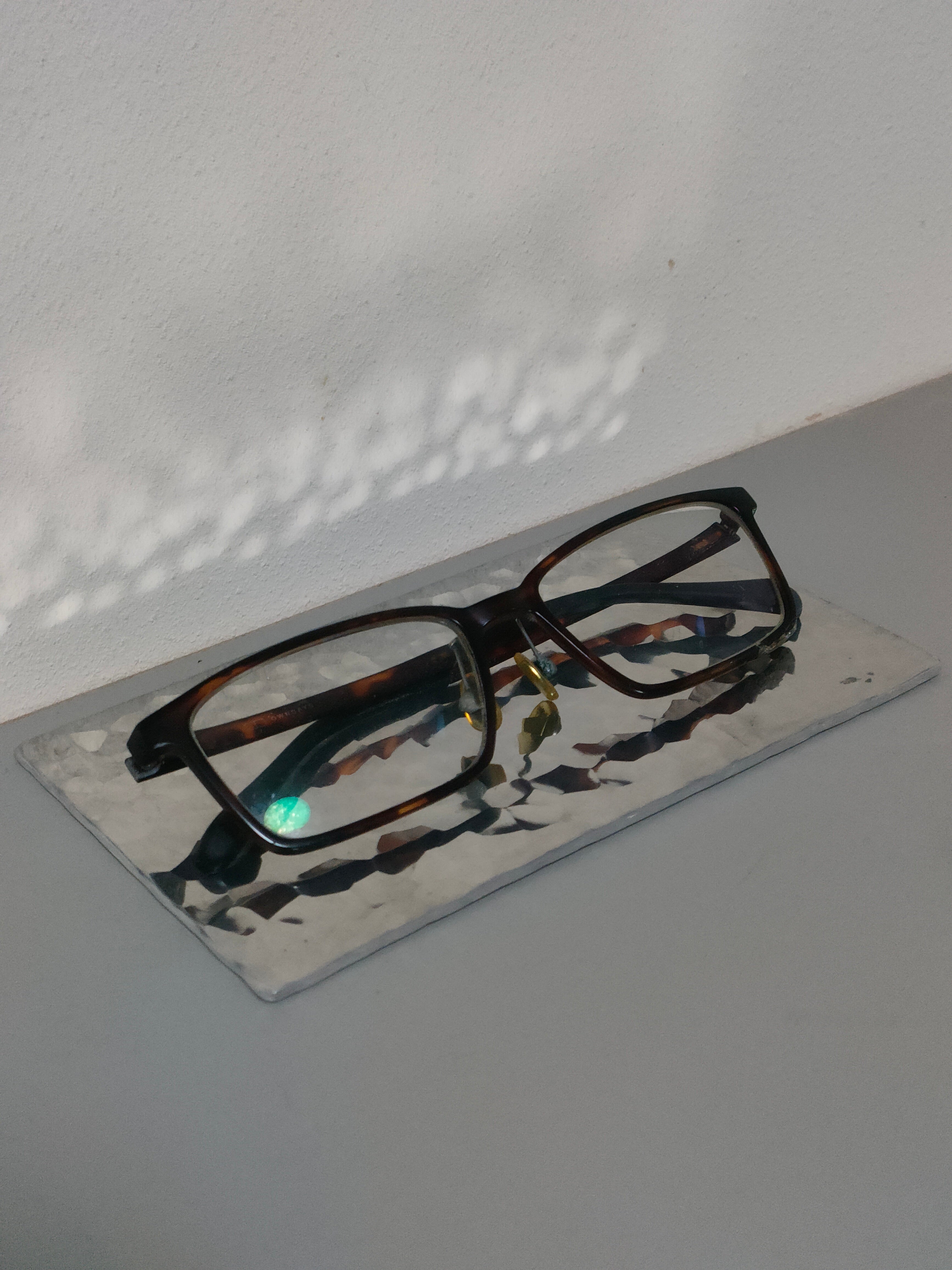 平皿 アルミ槌目加工 懐紙サイズ(全国送料無料)